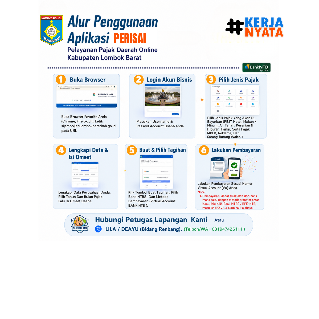 Tutorial Penggunaan Sijempol Jari